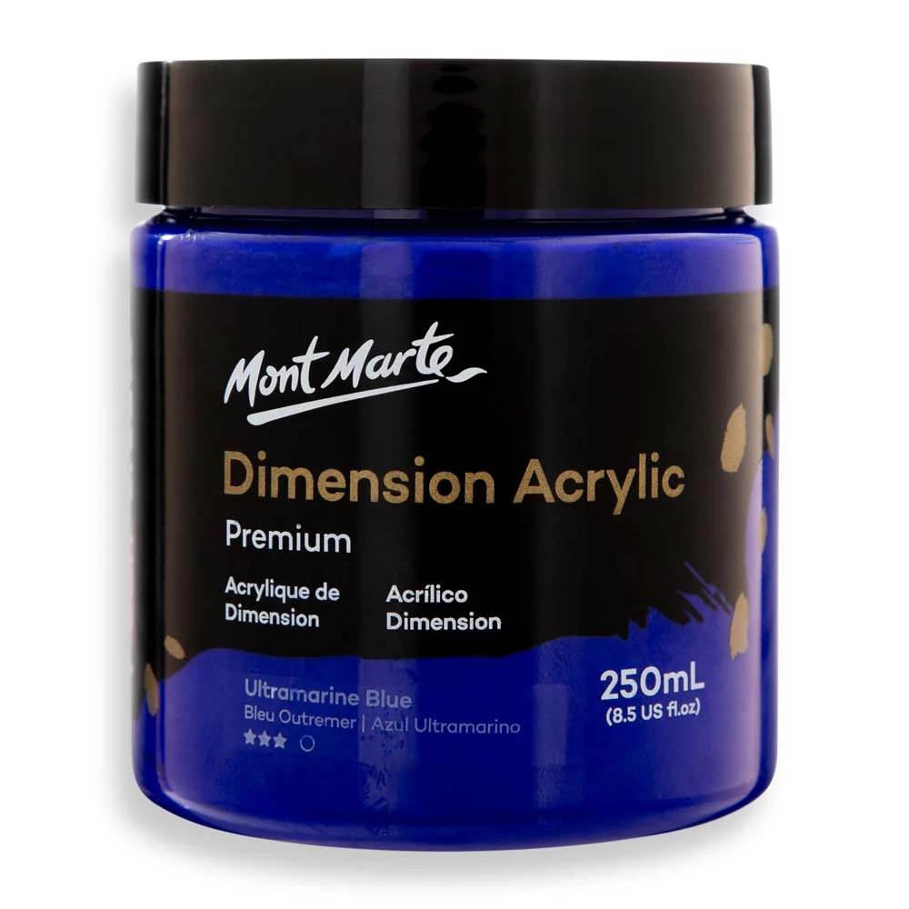 Dimension Acrylic Premium 250ml (8.5 US fl.oz) - Ultramarine Blue