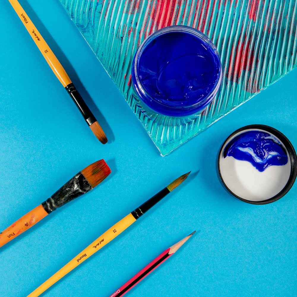Dimension Acrylic Premium 250ml (8.5 US fl.oz) - Ultramarine Blue - Image 7