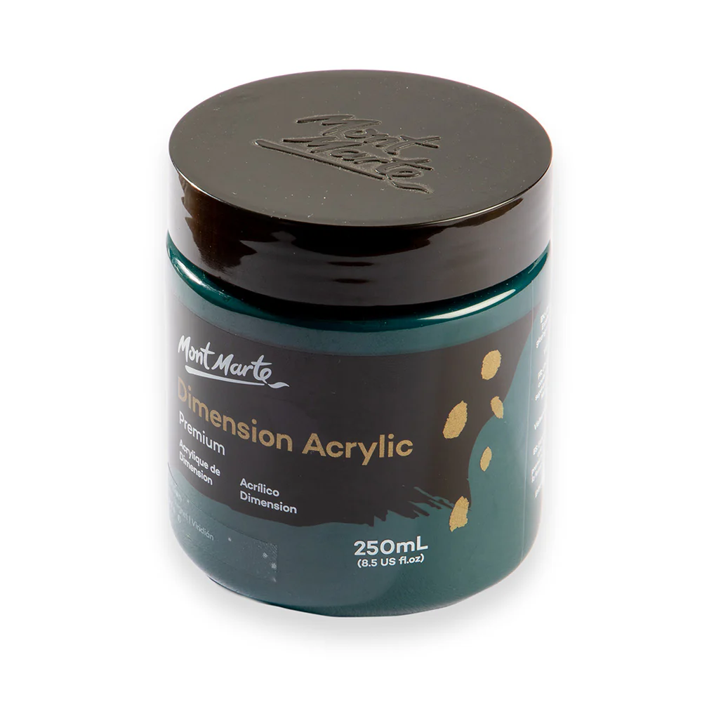 Dimension Acrylic Premium 250ml (8.5 US fl.oz) - Viridian - Image 3