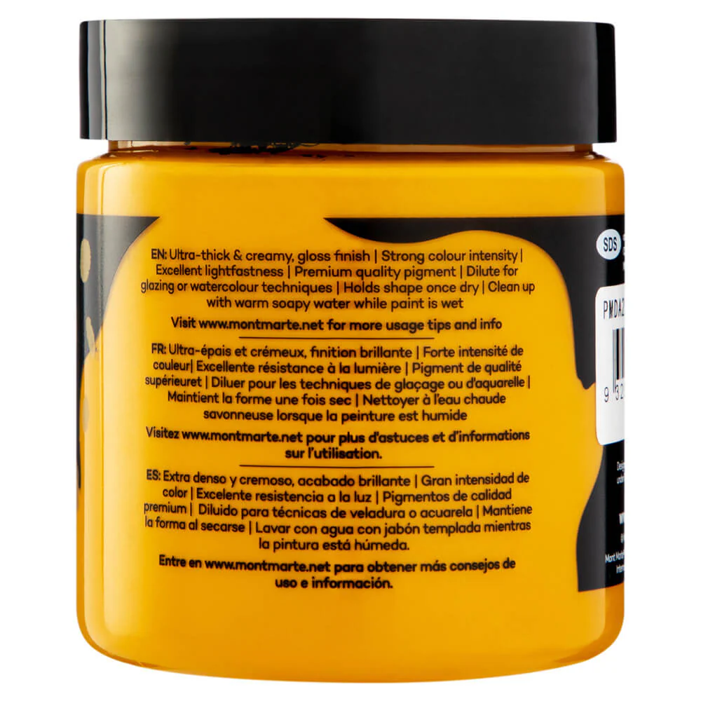 Dimension Acrylic Premium 250ml (8.5 US fl.oz) - Yellow Ochre - Image 3