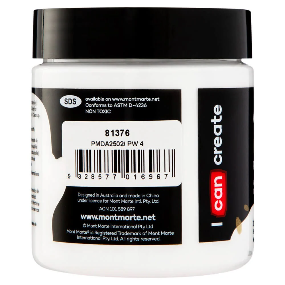 Dimension Acrylic Premium 250ml (8.5 US fl.oz) - Zinc White - Image 2