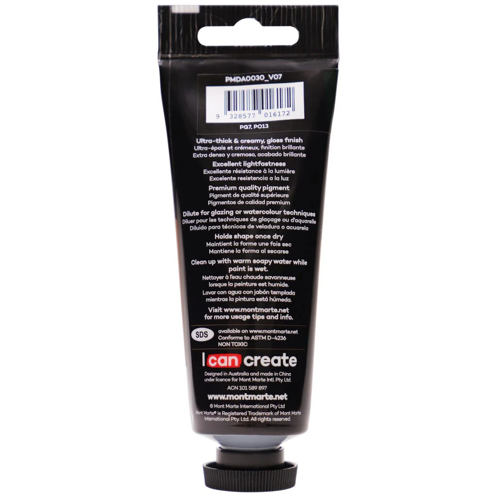 Dimension Acrylic Premium 75ml (2.5 US fl.oz) Tube - Hookers Green - Image 2
