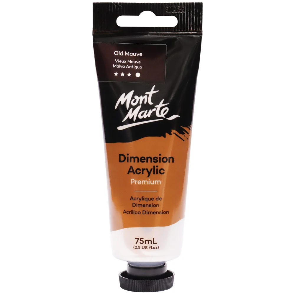 Dimension Acrylic Premium 75ml (2.5 US fl.oz) Tube - Old Mauve