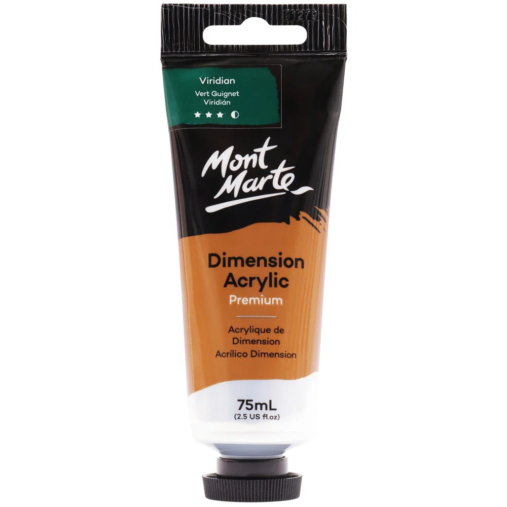 Dimension Acrylic Premium 75ml (2.5 US fl.oz) Tube - Viridian