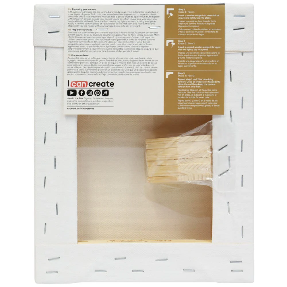 Double Thick Canvas Premium 20.3 x 25.4cm (8 x 10in) - Image 2