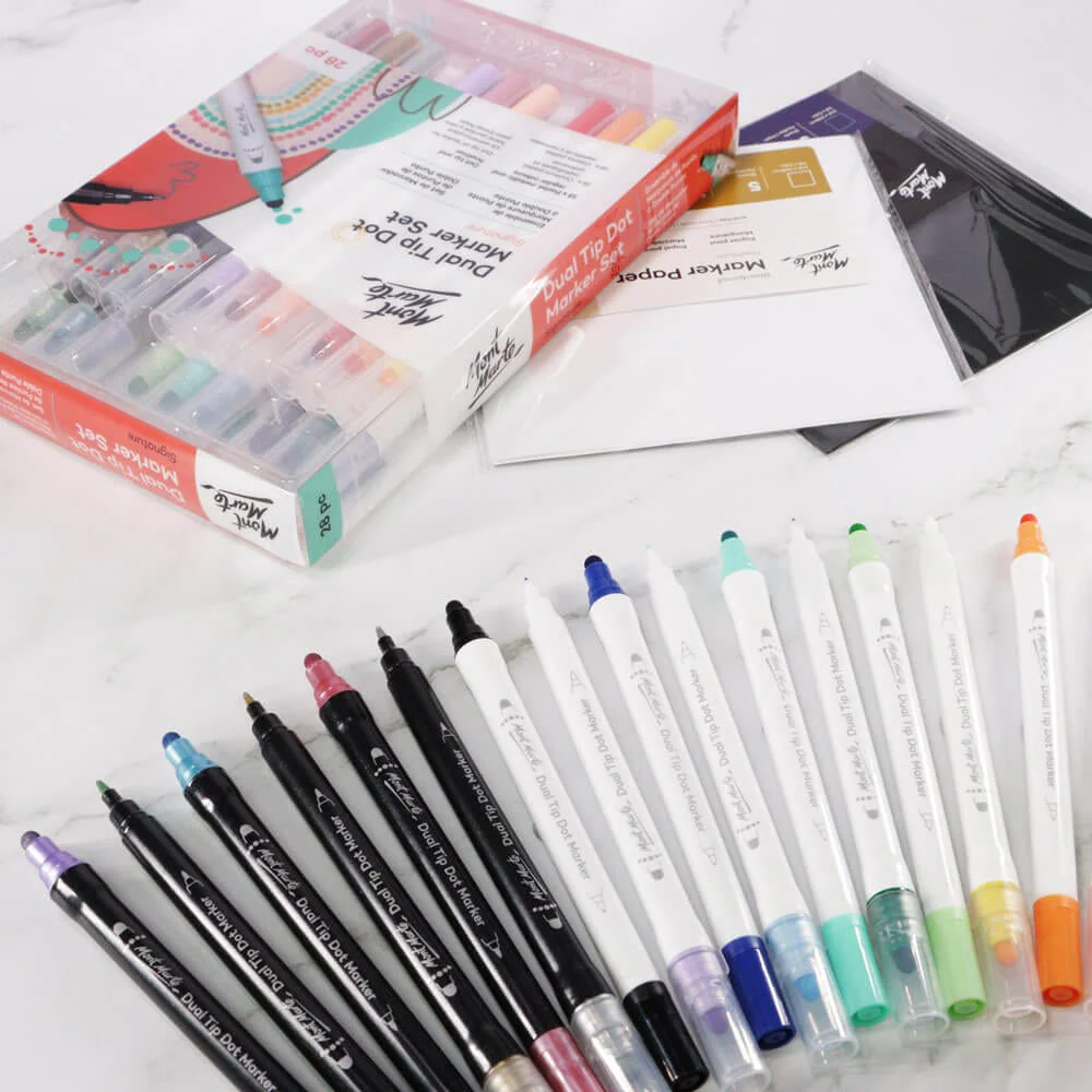 Dual Tip Dot Marker Set Signature 28pc - Image 2