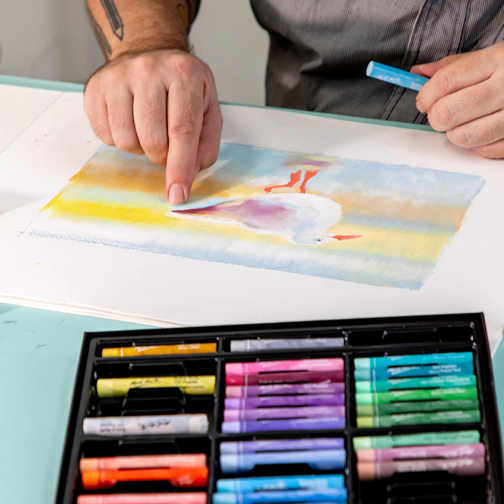 Extra Soft Oil Pastels Macaroon Hues Premium 26pc - Image 6