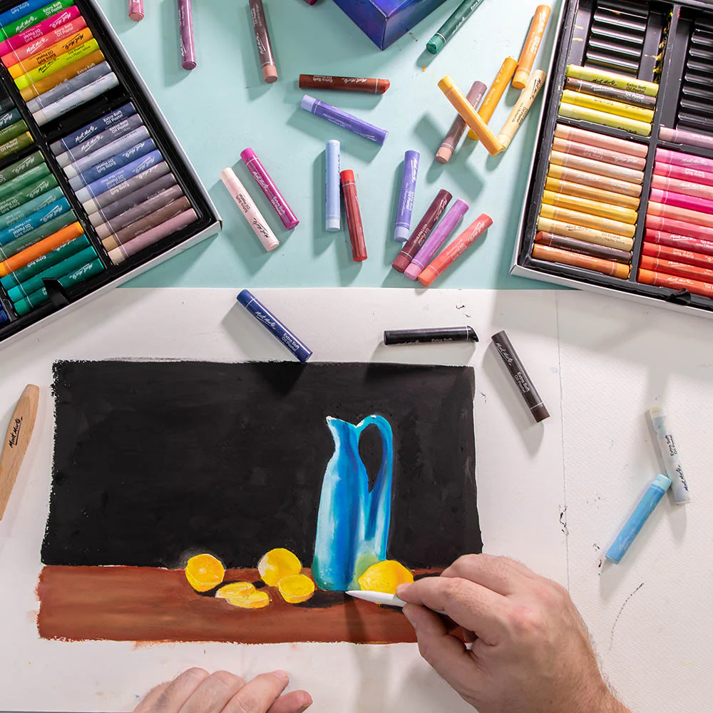 Extra Soft Oil Pastels Vibrant Hues Premium 26pc - Image 6