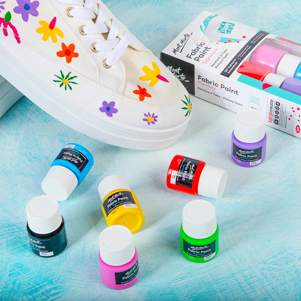 Fabric Paint Set Signature 8pc x 20ml (0.7 US fl.oz) - Image 4