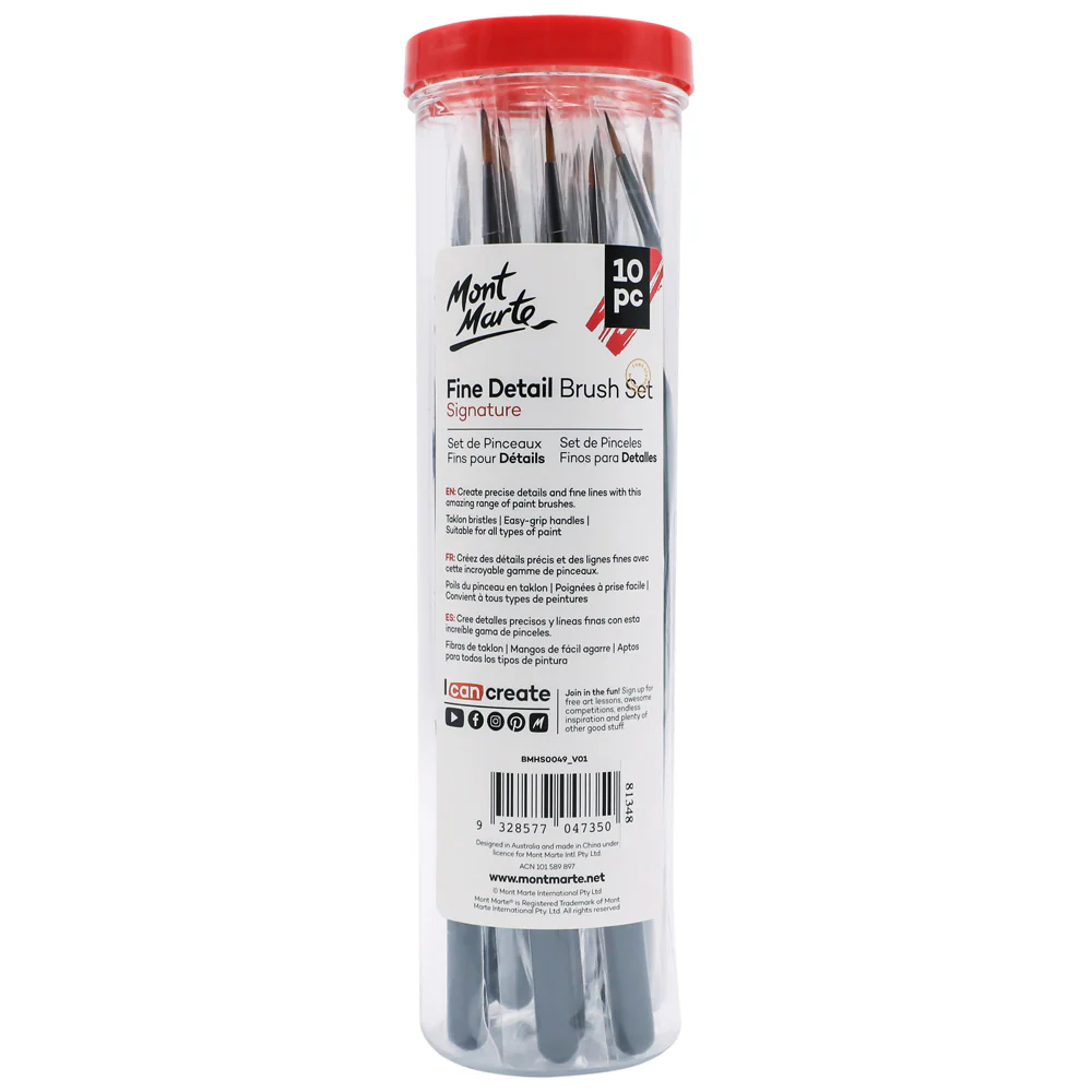 Fine Detail Brush Set Signature 10pc - Image 2
