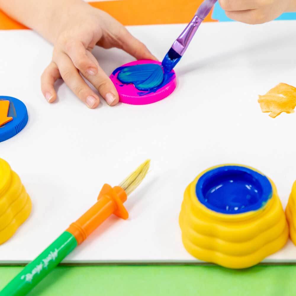 Finger Paints With Stamps 4pc - Image 5