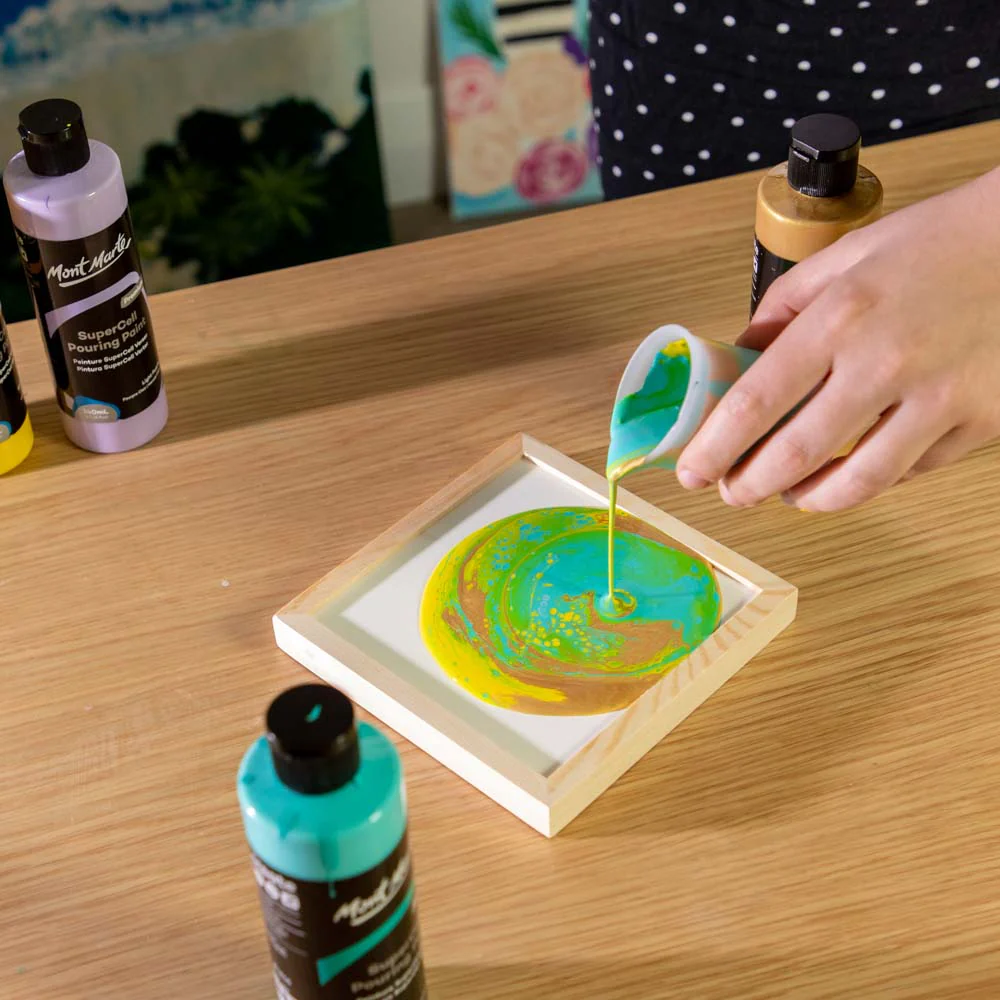 Fluid Art Panel Premium 15 x 15cm (6 x 6in) - Image 8