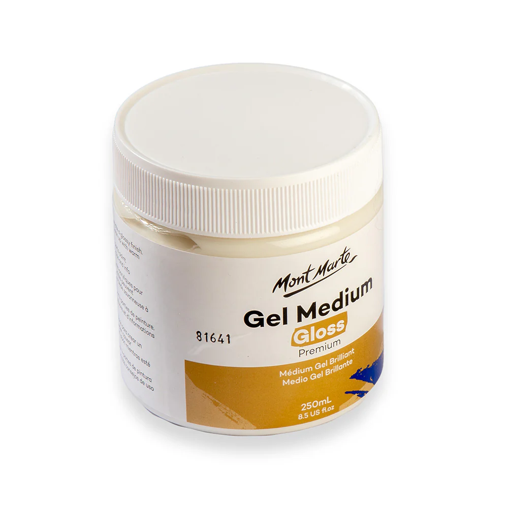 Gel Medium Gloss Premium 250ml  (8.5 US fl.oz) - Image 3