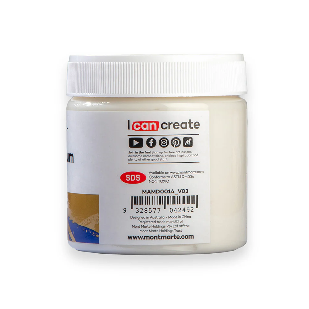 Gel Medium Gloss Premium 250ml  (8.5 US fl.oz) - Image 4