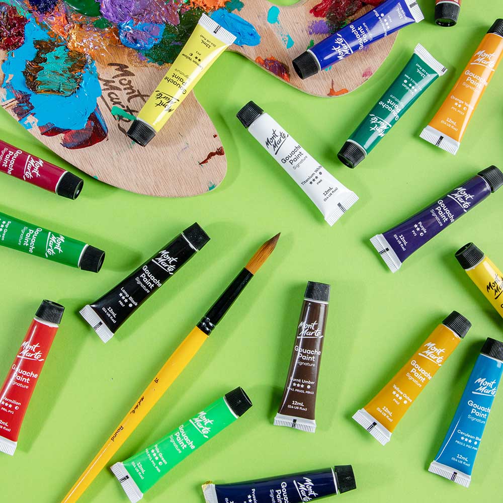 Gouache Paints Signature 18pc x 12ml (0.4 US fl.oz) - Image 10
