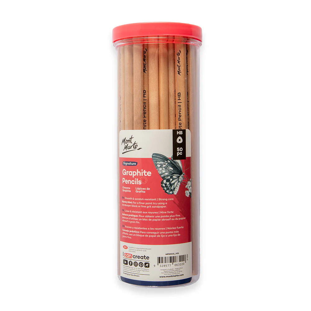 Graphite Pencils HB Signature 50pc - Image 4