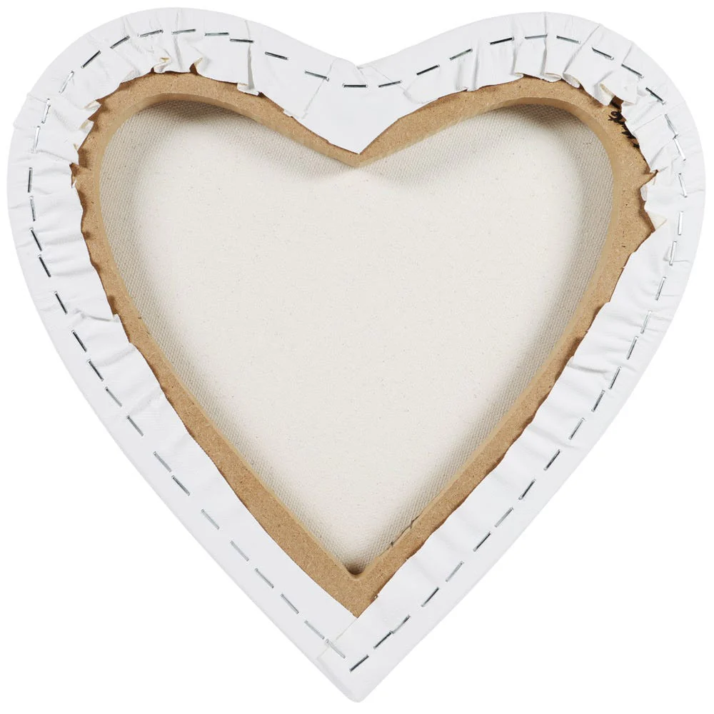Heart Canvas Signature 30 x 30cm (11.8 x 11.8in) - Image 2