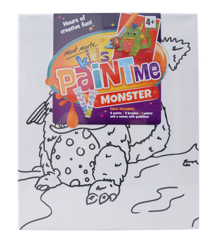 Kids Paint Me Canvas Set 10pc - Image 2