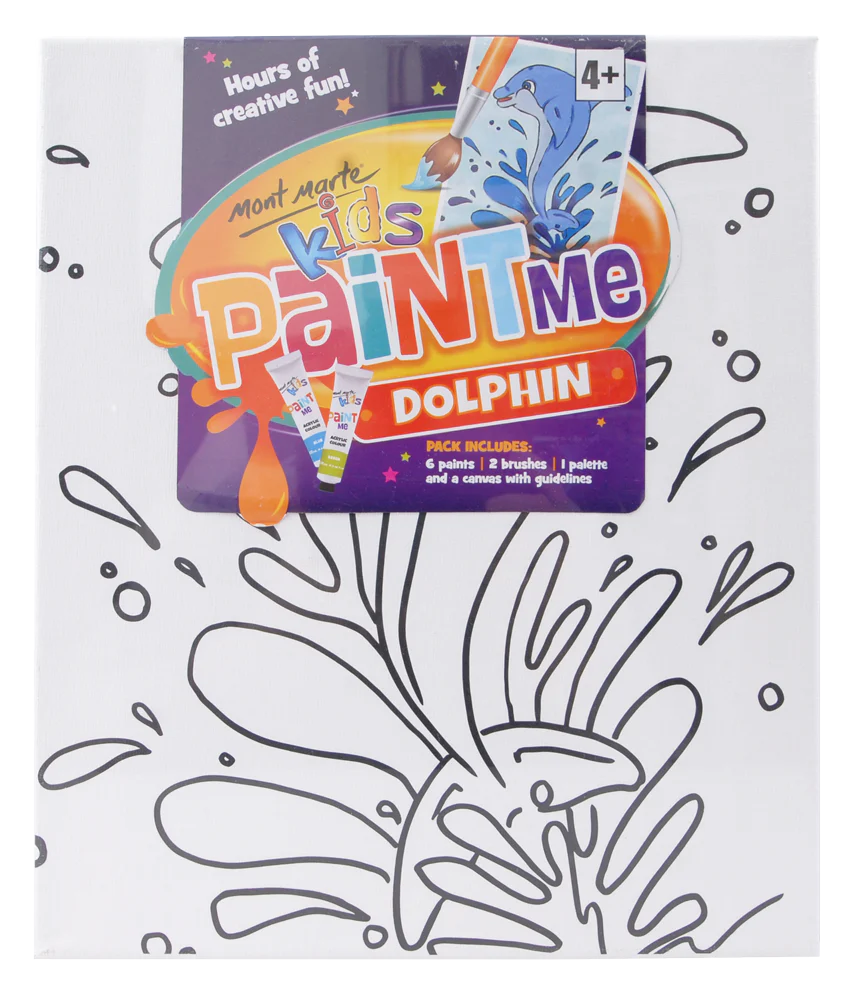 Kids Paint Me Canvas Set 10pc - Image 4