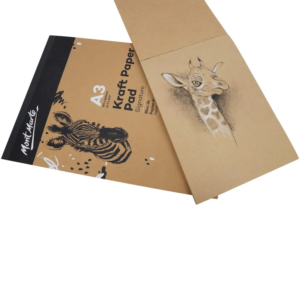 Kraft Paper Pad Signature A3 50 Sheets - Image 3