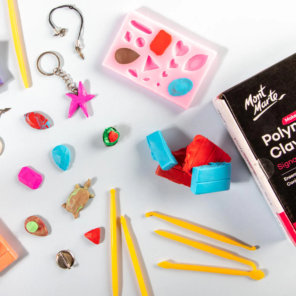 Make n Bake Polymer Clay Set Signature 75pc - Image 7