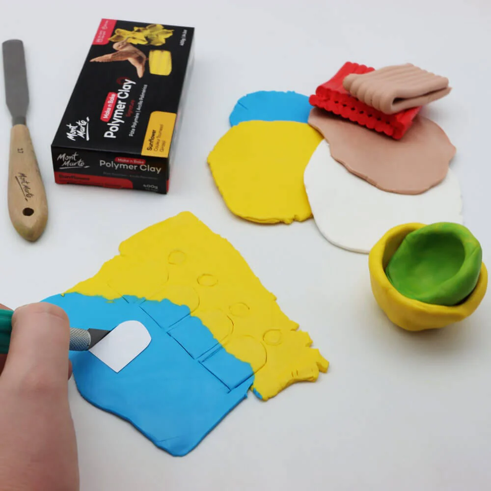 Make n Bake Polymer Clay Signature 400g (14.1oz) - Titanium White - Image 5