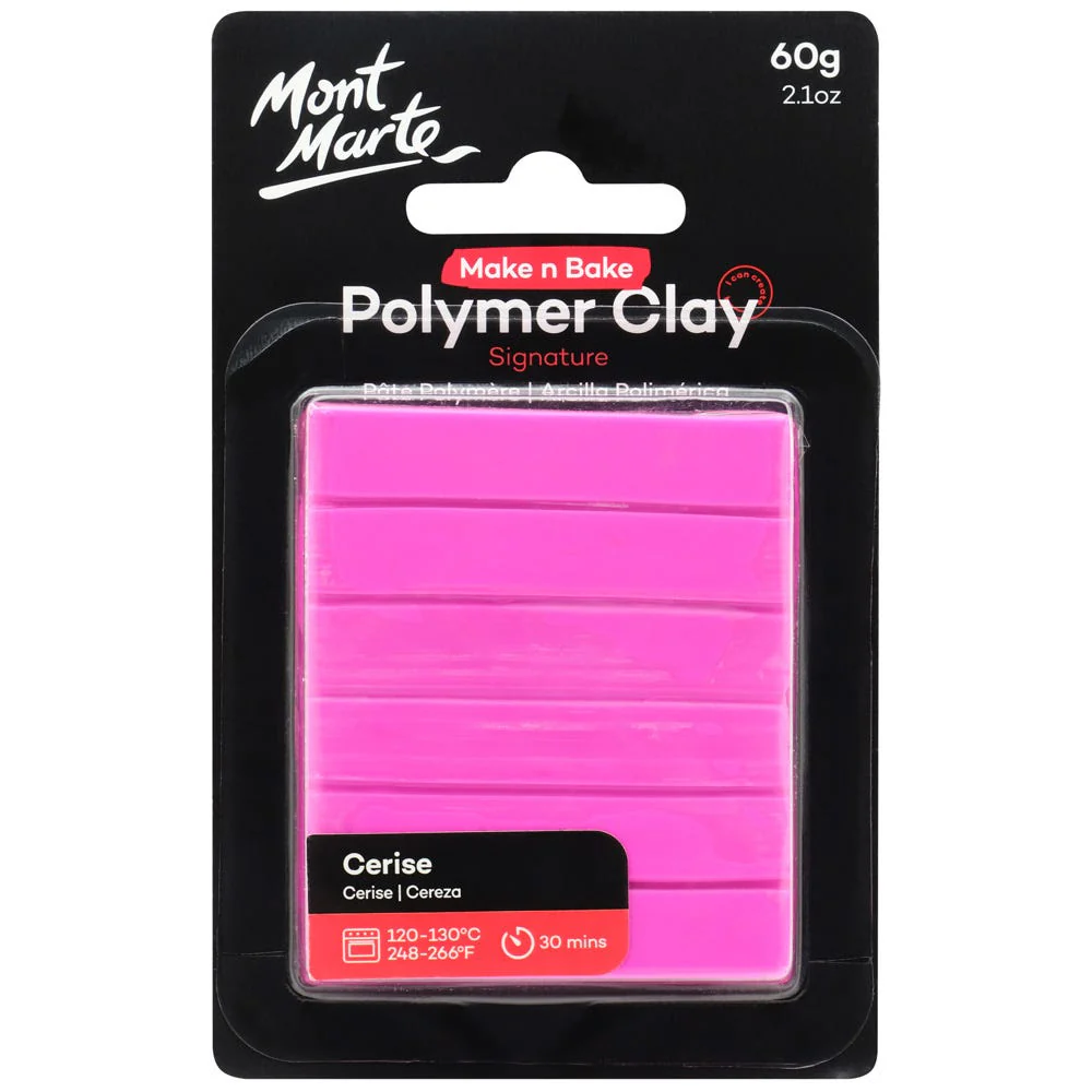 Make n Bake Polymer Clay Signature 60g (2.1oz) - Cerise