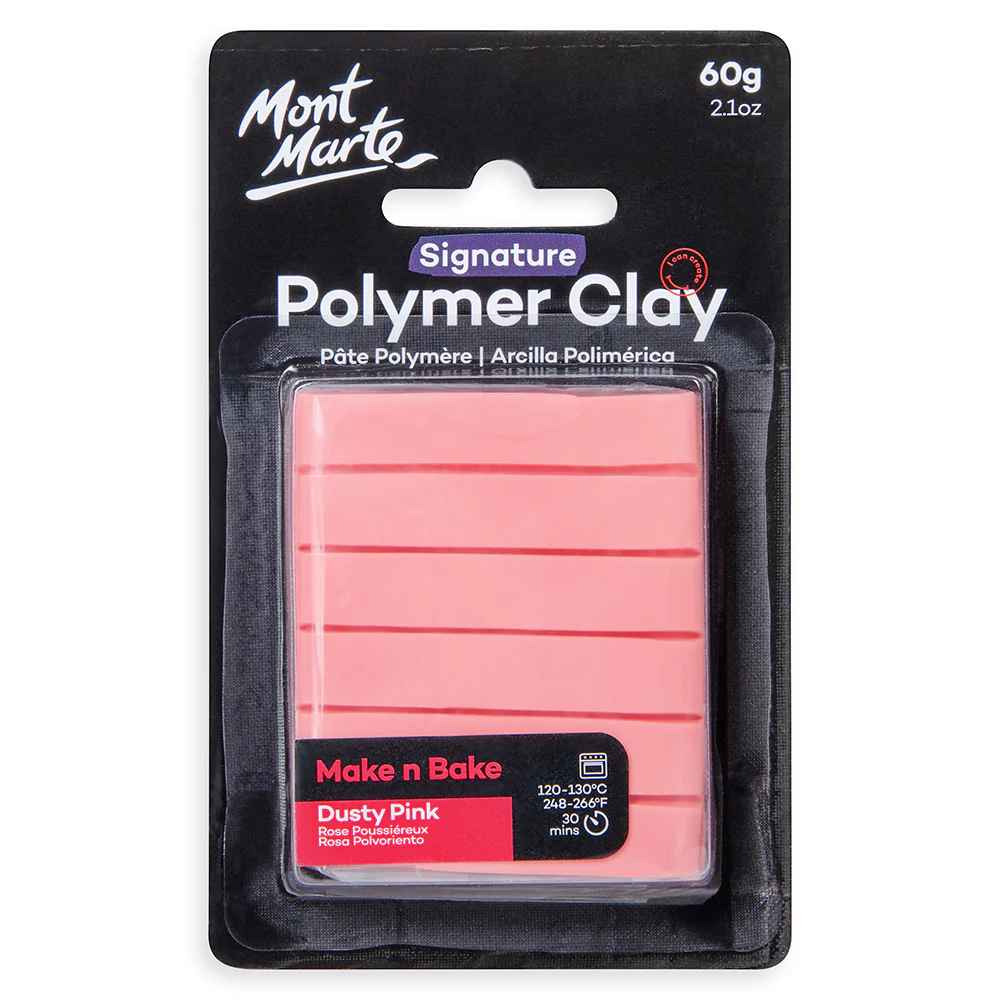 Make n Bake Polymer Clay Signature 60g (2.1oz) - Dusty Pink