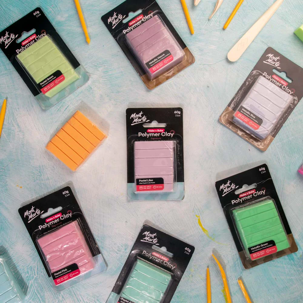 Make n Bake Polymer Clay Signature 60g (2.1oz) - Pastel Lilac - Image 7