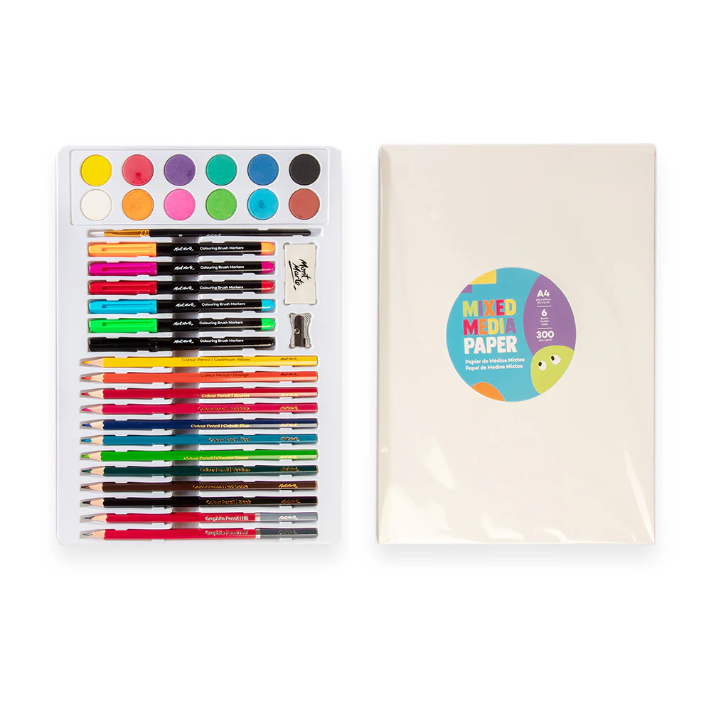 Mini Mixed Media Set 39pc - Image 2