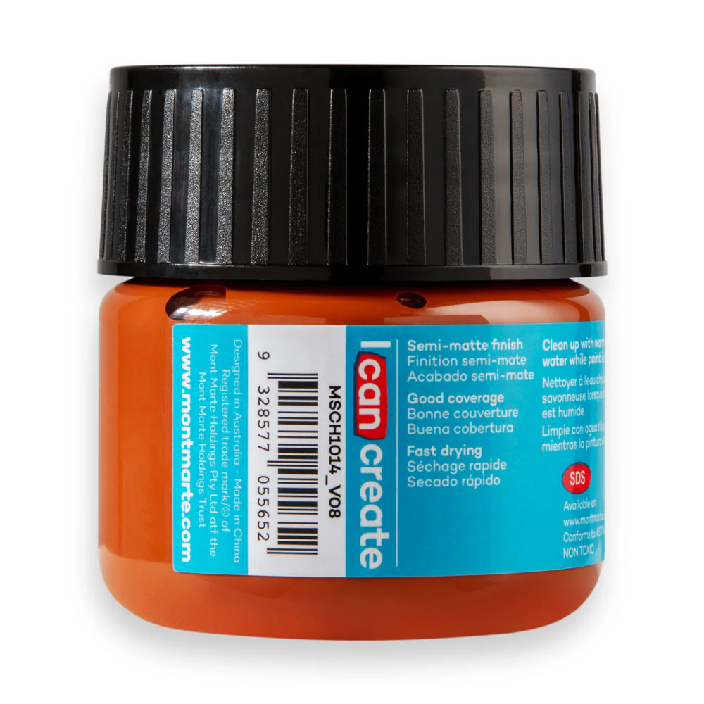 Acrylic Colour Paint Signature 100ml (3.4 US fl.oz) - Burnt Sienna - Image 4