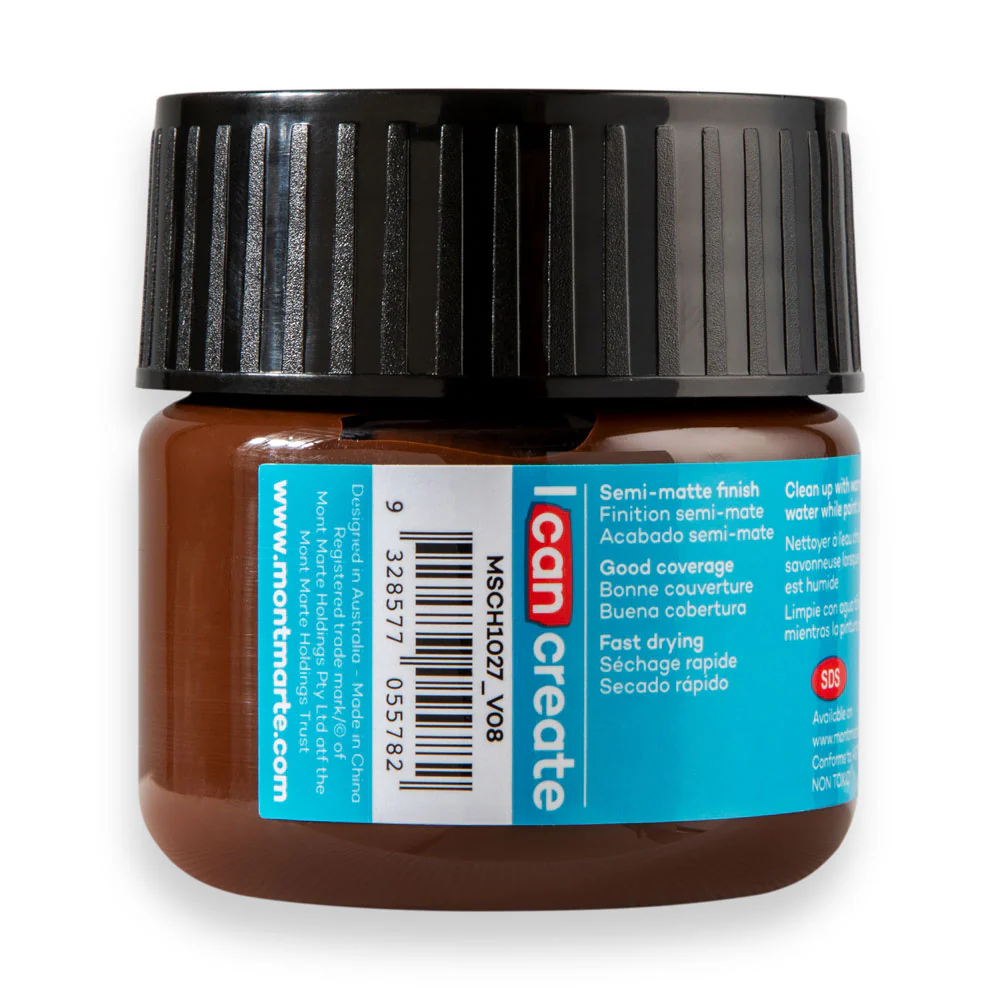Acrylic Colour Paint Signature 100ml (3.4 US fl.oz) - Burnt Umber - Image 4