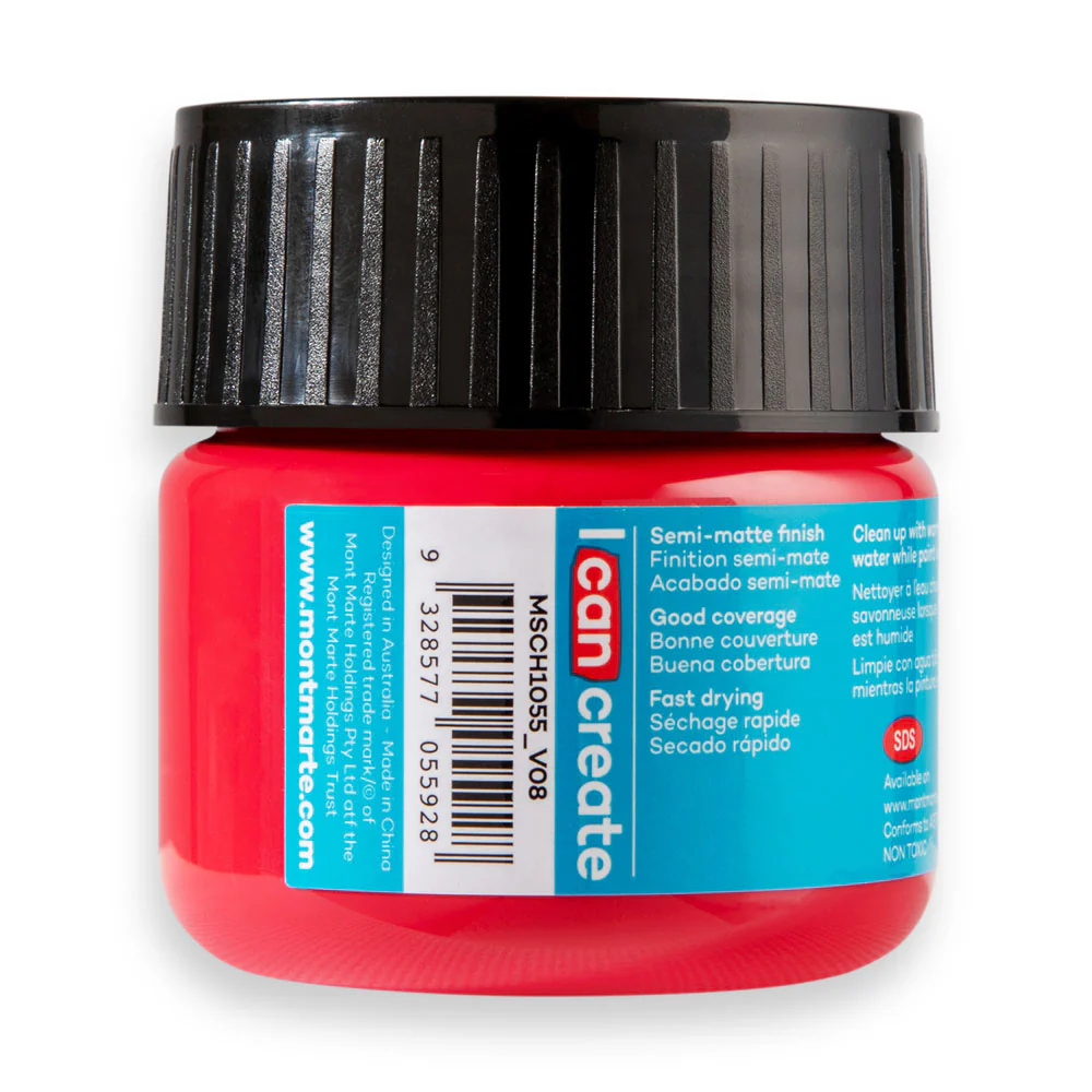 Acrylic Colour Paint Signature 100ml (3.4 US fl.oz) - Carmine - Image 4
