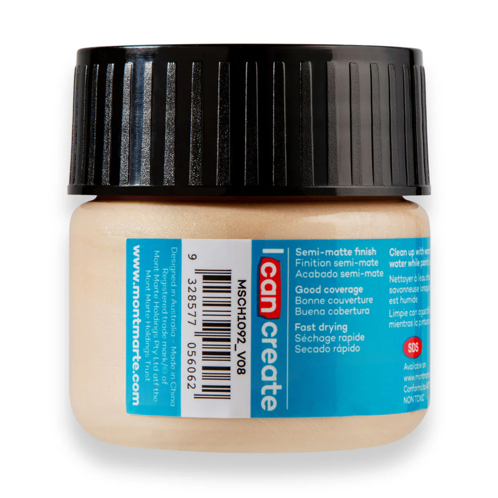 Acrylic Colour Paint Signature 100ml (3.4 US fl.oz) - Champagne Gold - Image 4