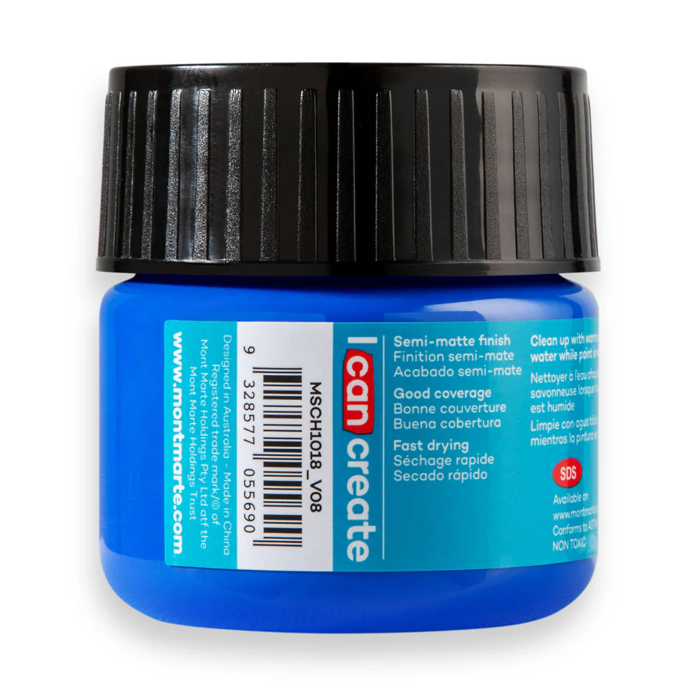 Acrylic Colour Paint Signature 100ml (3.4 US fl.oz) - Cobalt Blue - Image 4