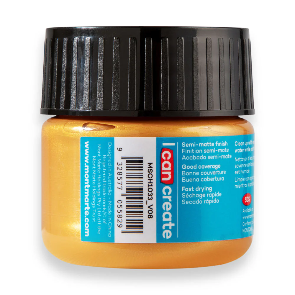 Acrylic Colour Paint Signature 100ml (3.4 US fl.oz) - Gold - Image 4