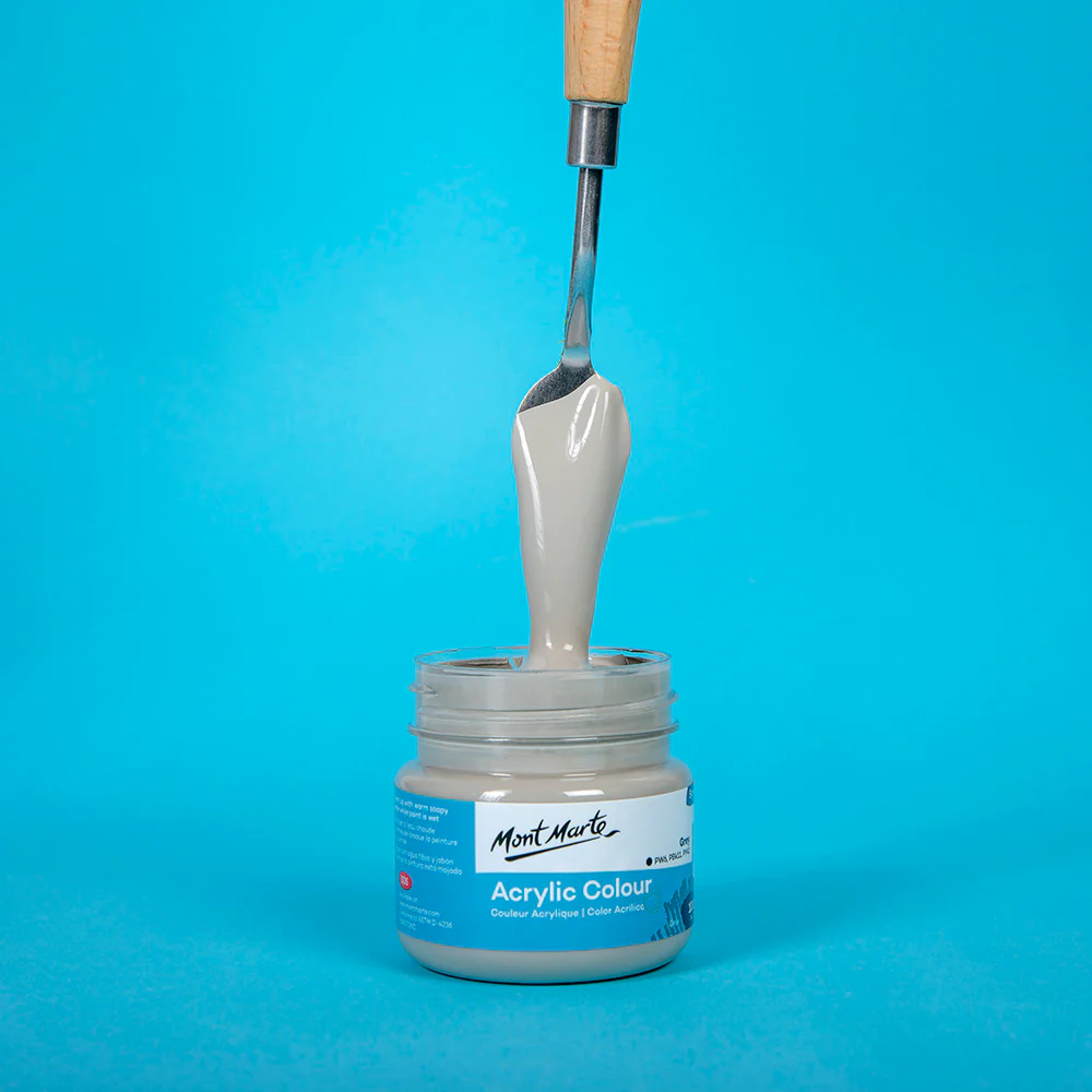 Acrylic Colour Paint Signature 100ml (3.4 US fl.oz) - Grey - Image 2