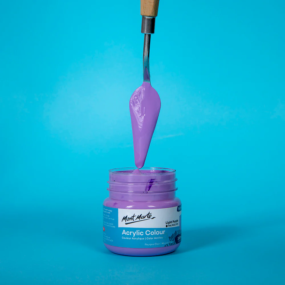 Acrylic Colour Paint Signature 100ml (3.4 US fl.oz) - Light Purple - Image 2