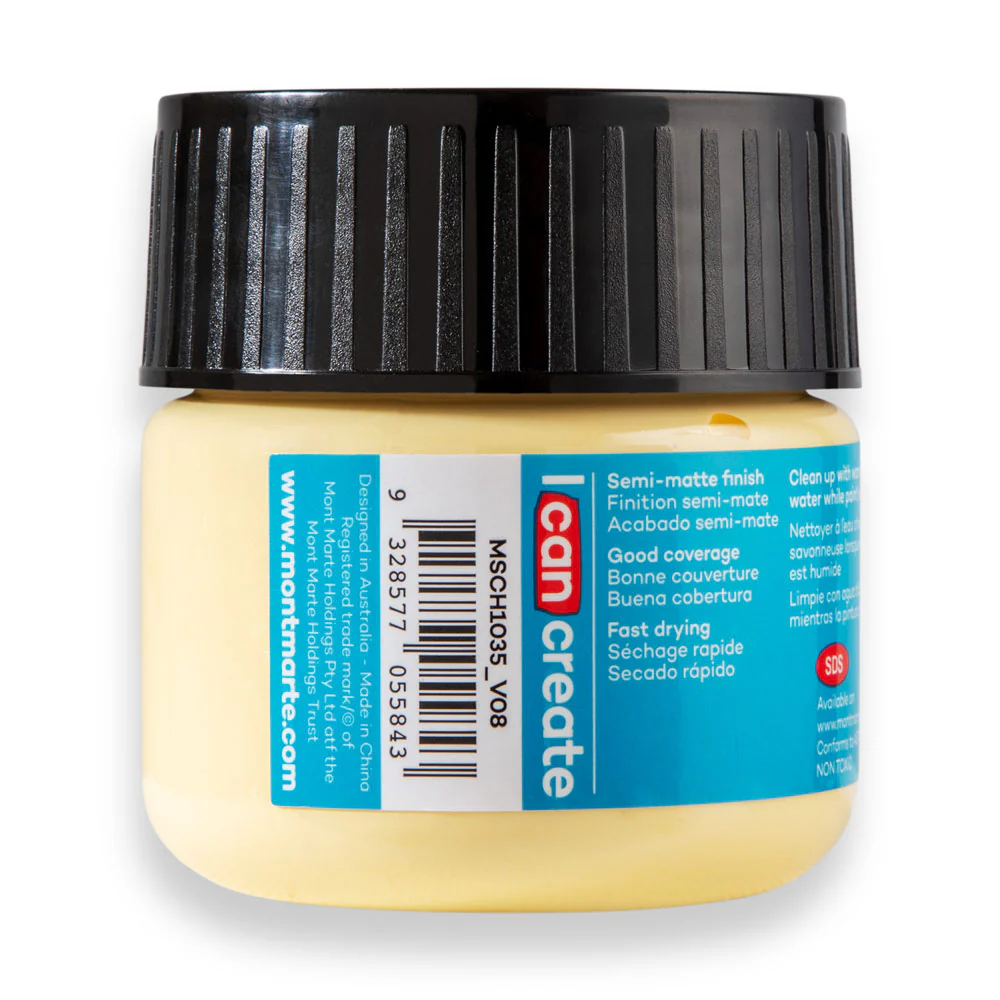 Acrylic Colour Paint Signature 100ml (3.4 US fl.oz) - Naples Yellow - Image 4
