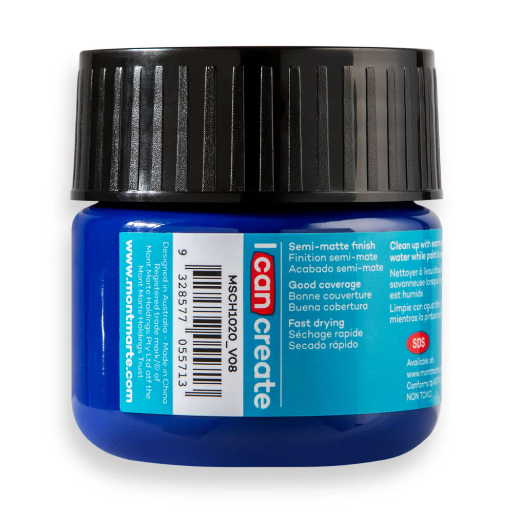 Acrylic Colour Paint Signature 100ml (3.4 US fl.oz) - Phthalo Blue - Image 4
