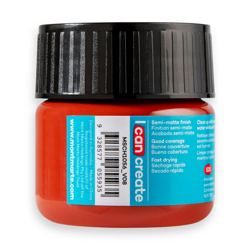 Acrylic Colour Paint Signature 100ml (3.4 US fl.oz) - Red Ochre - Image 4