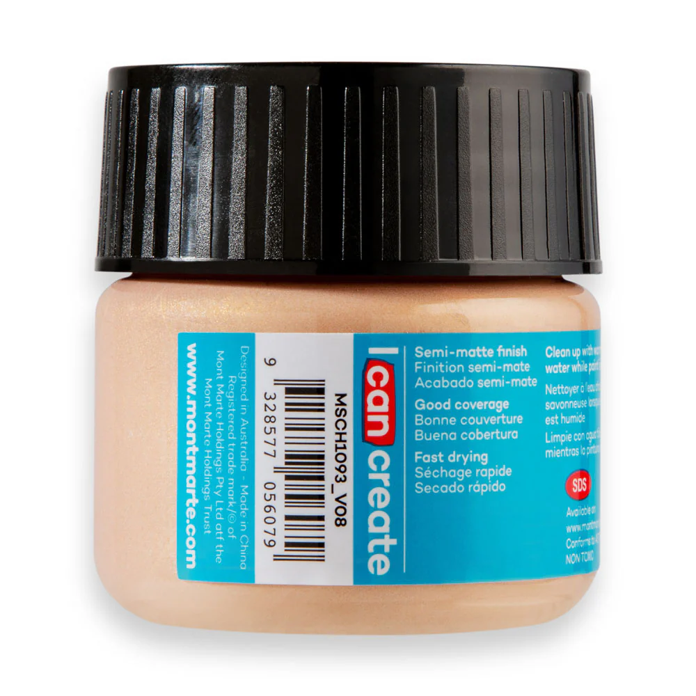 Acrylic Colour Paint Signature 100ml (3.4 US fl.oz) - Rose Gold - Image 4