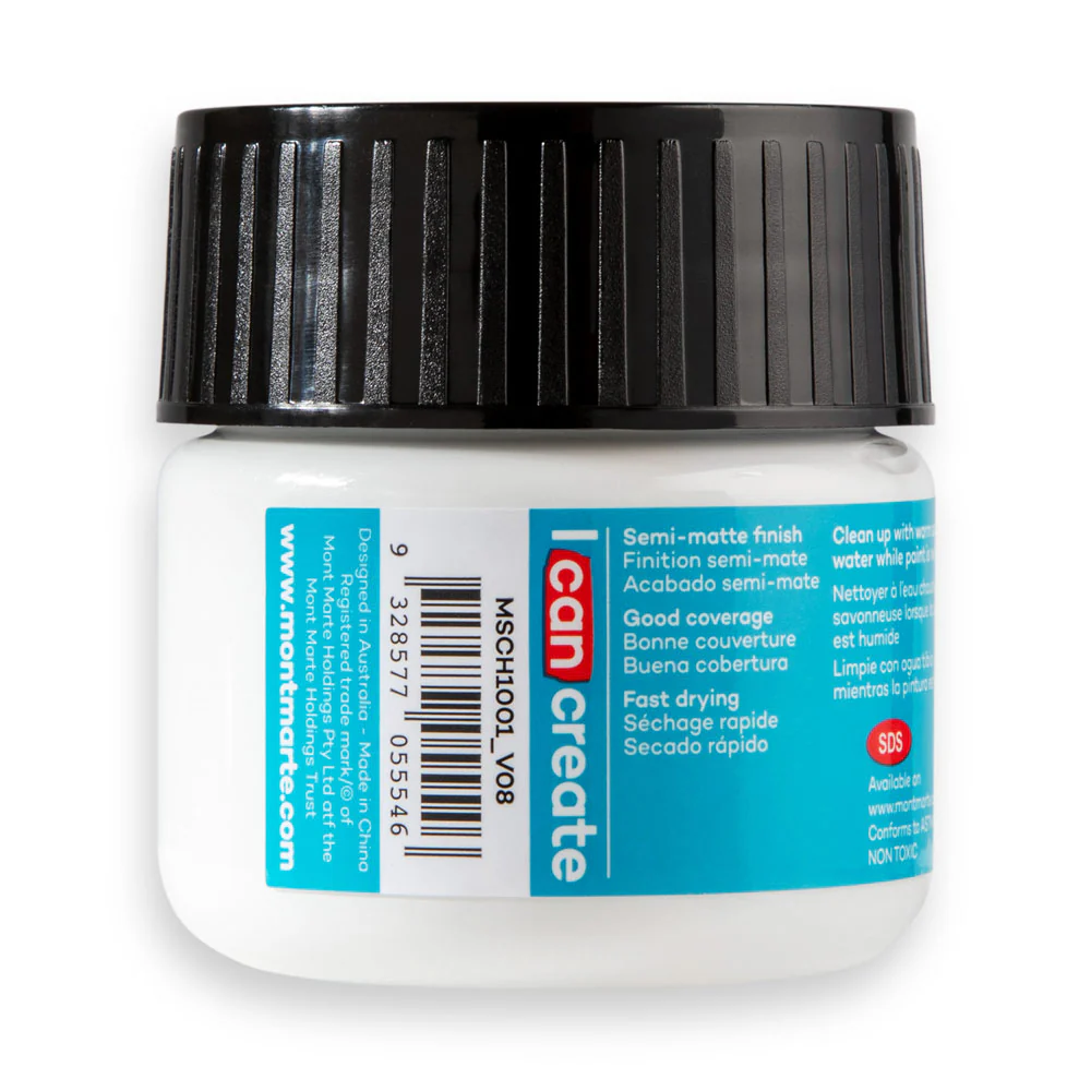Acrylic Colour Paint Signature 100mL (3.4 US fl.oz) - Titanium White - Image 4