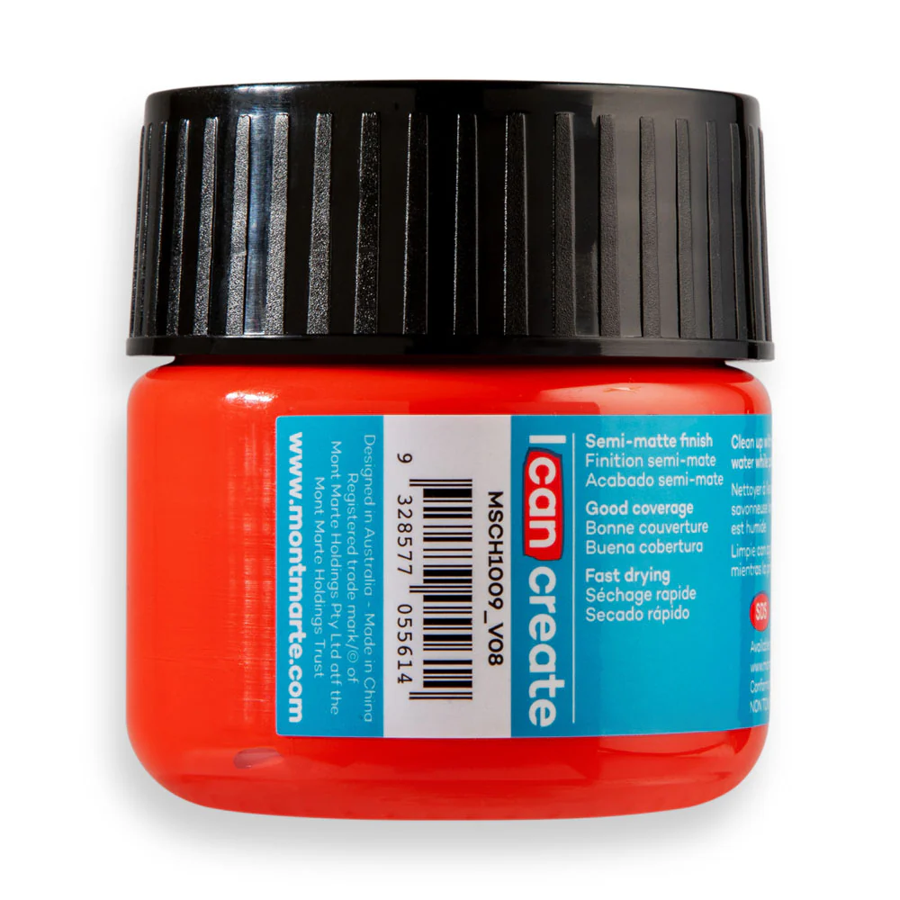 Acrylic Colour Paint Signature 100ml (3.4 US fl.oz) - Vermilion - Image 4