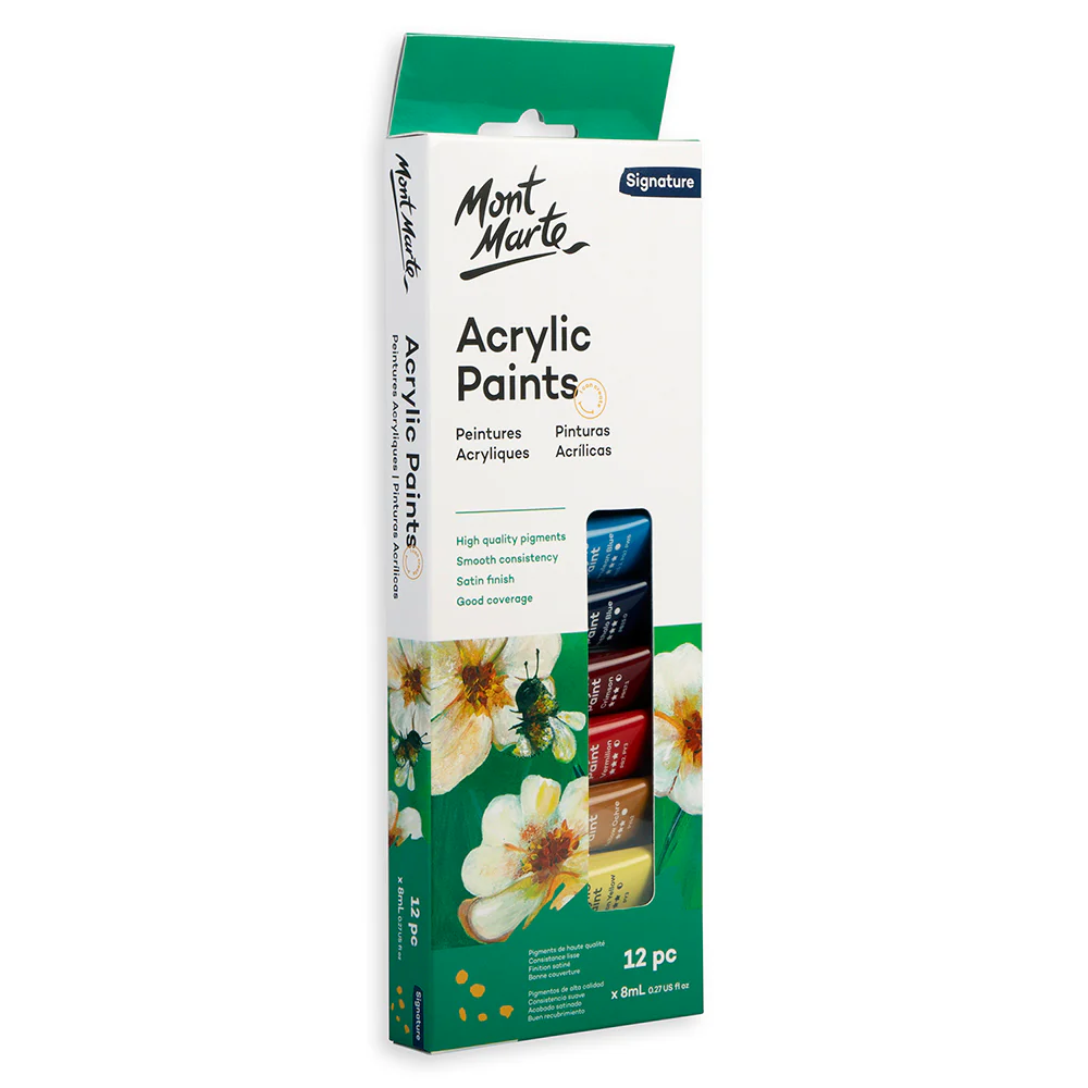 Acrylic Paint Set Signature 12pc x 8ml (0.27 fl.oz) - Image 2