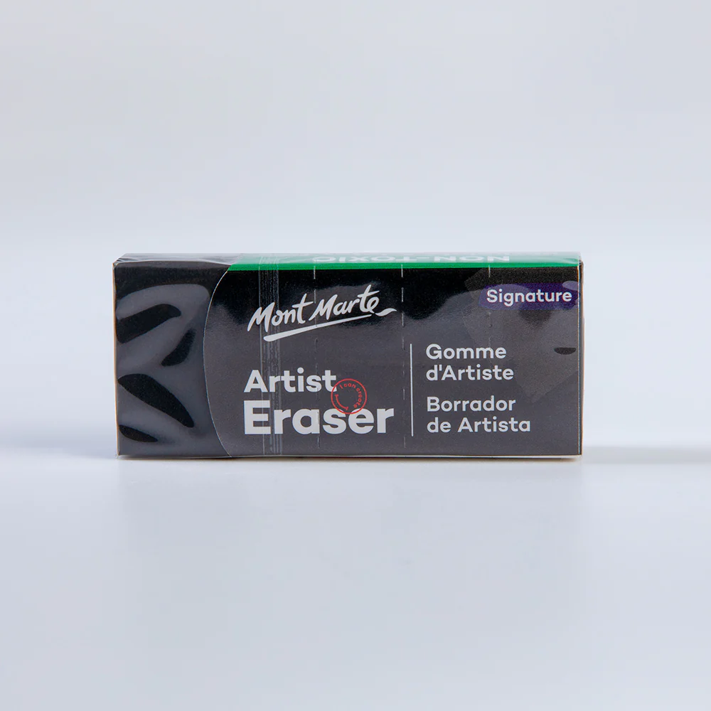 Artist Eraser 6cm (2.36in) Signature - Black - Image 4