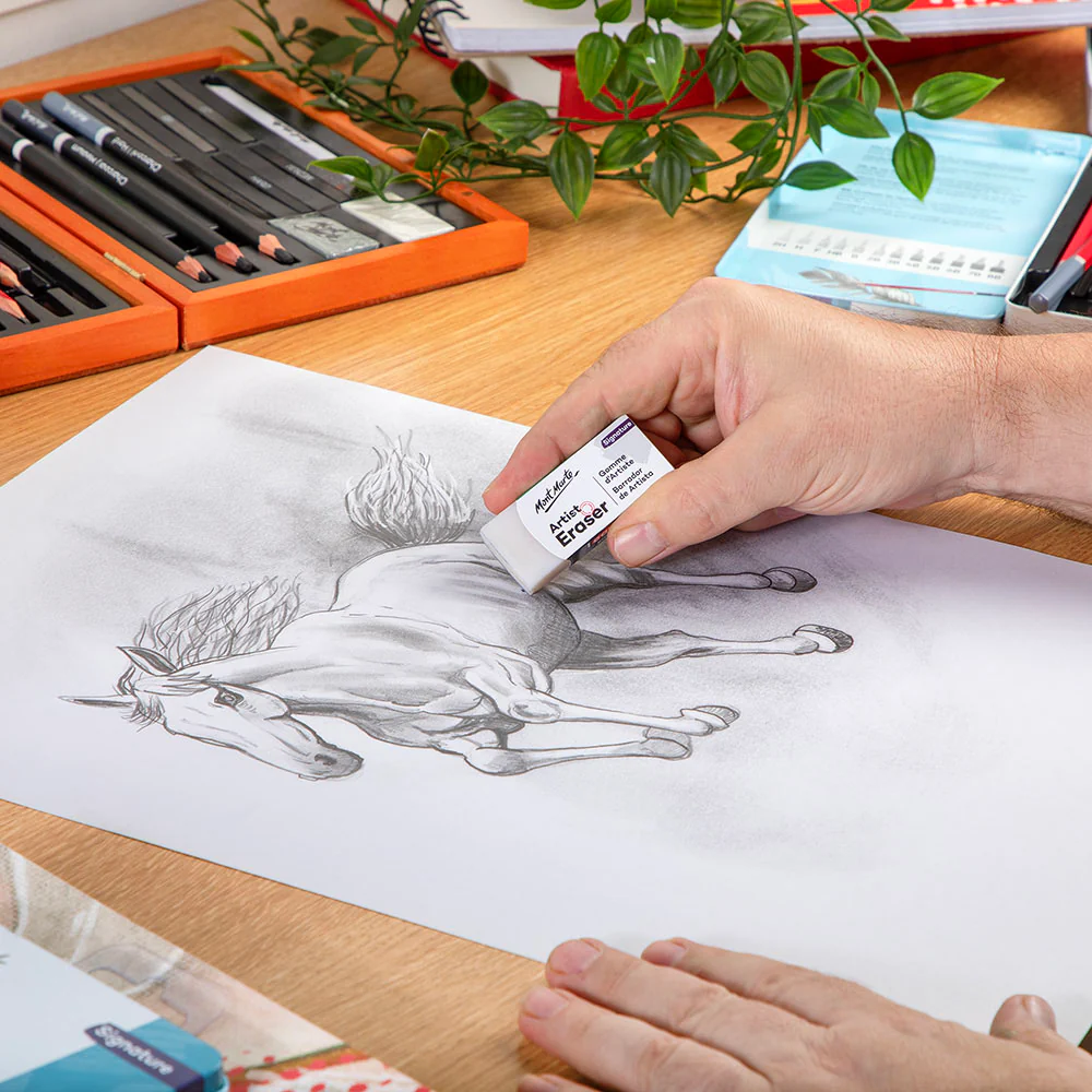Artist Eraser 6cm (2.36in) Signature - White - Image 5