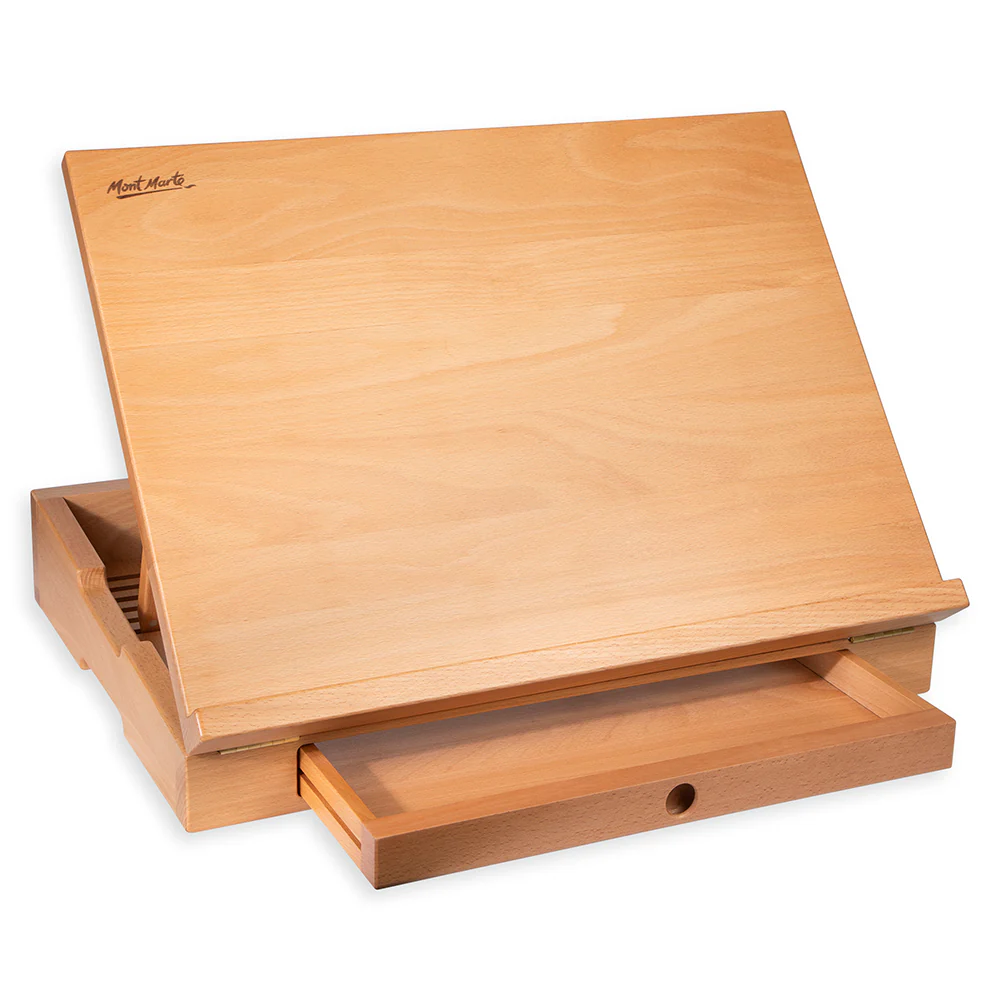 Desktop Table Easel Premium - Beech Wood - Image 2