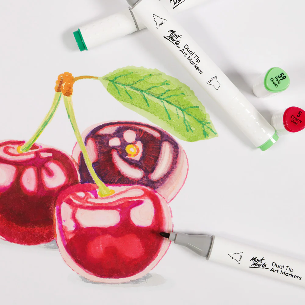 Dual Tip Art Marker Premium - Ice Blue B6 - Image 4