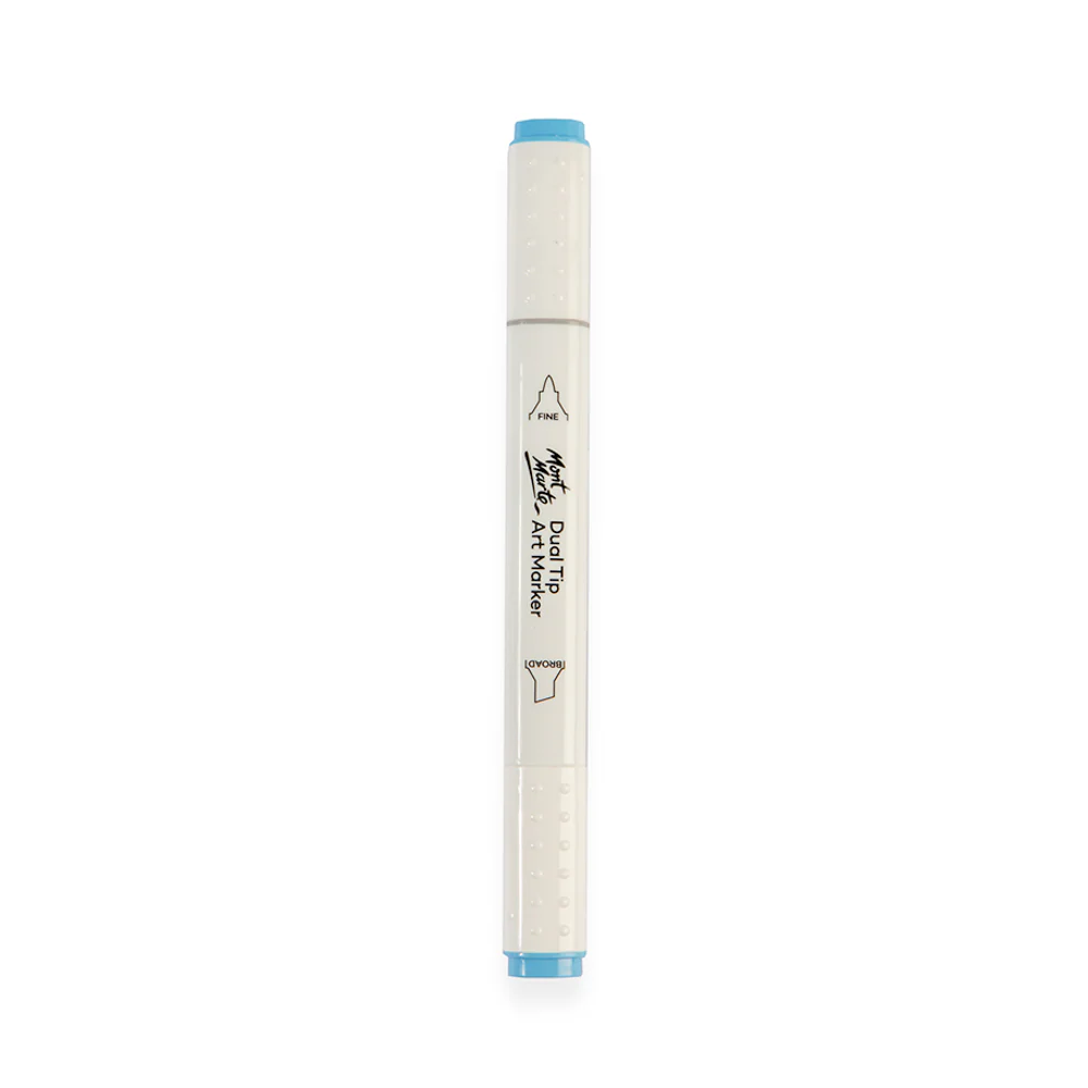 Dual Tip Art Marker Premium - Sky Blue B4 - Image 2